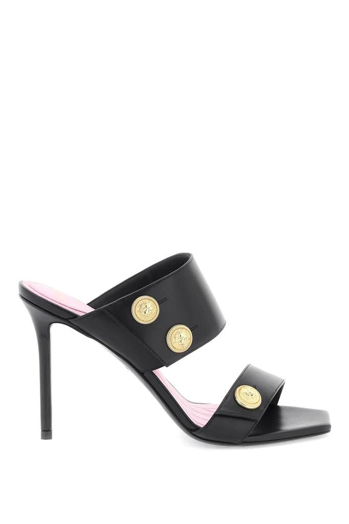 Balmain smooth leather eva mules in 1