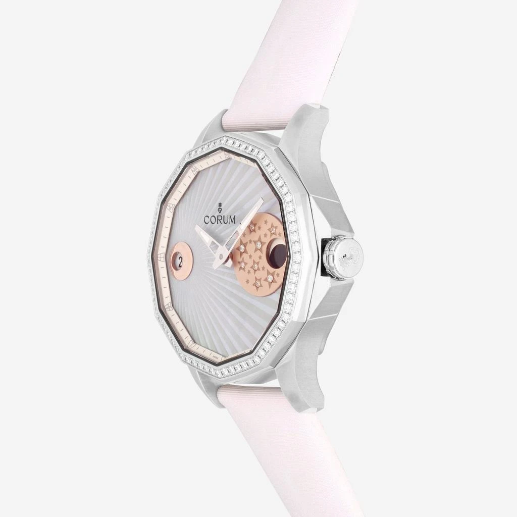 Corum Corum Admiral's Cup Legend 38 Mystery Moon Stainless Steel Automatic Ladies Watch A384/03116 2