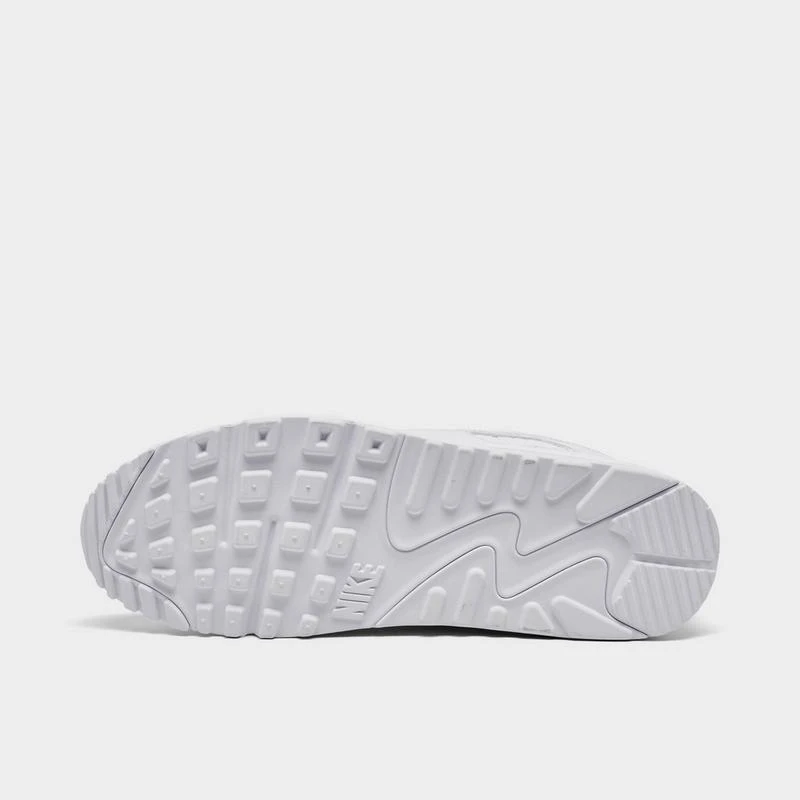 NIKE Men's Nike Air Max 90 Leather Casual Shoes 6