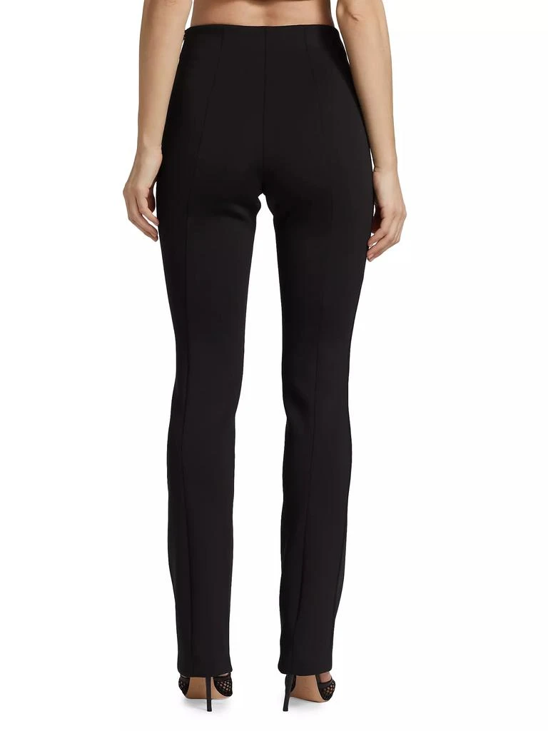 Good American Good Waist Flare Scuba Pants 5