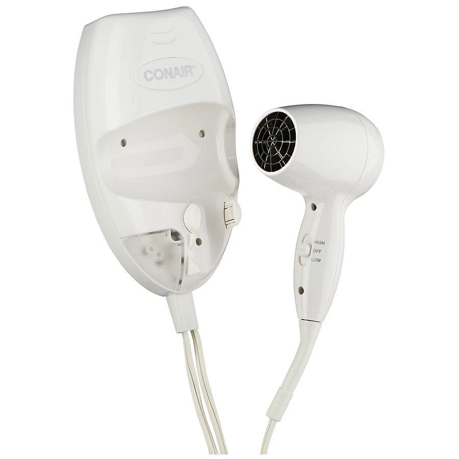 Conair Wall-Mount Hair Dryer with LED Night Light 2