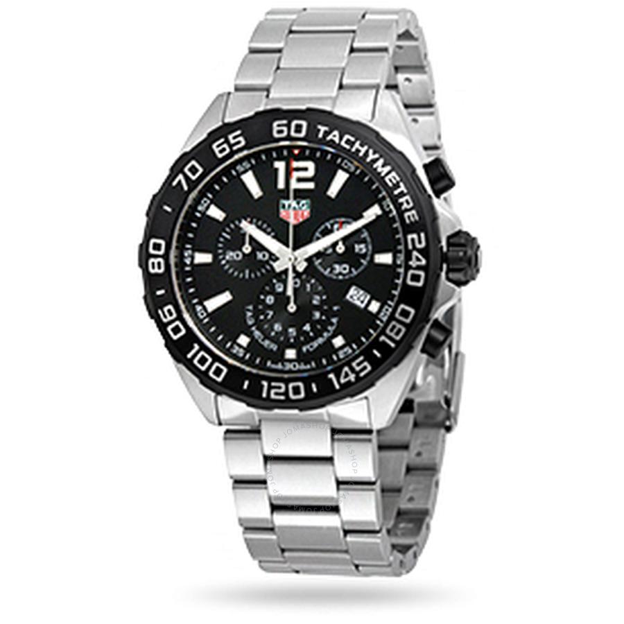 Tag Heuer Formula 1 Chronograph Black Dial Men's Watch CAZ1010.BA0842