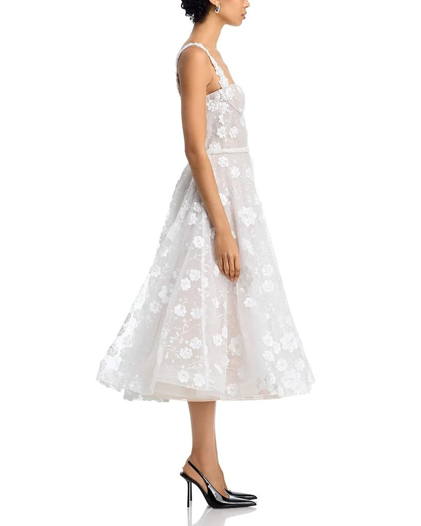 BRONX AND BANCO Mademoiselle Embroidered Floral Midi Dress  - Exclusive 5
