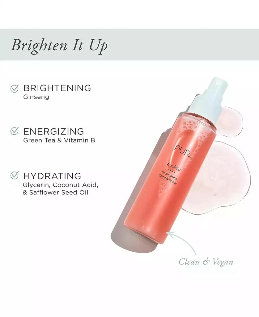 PÜR Lit Mist Illuminating Setting Spray 3