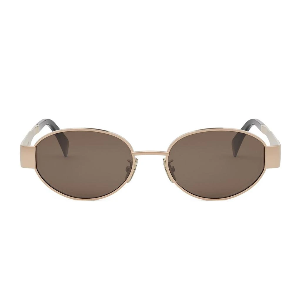 Celine Cl40235u Metal Triomphe 28e Oro Rosa Sunglasses 1