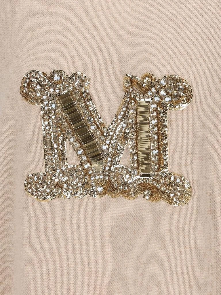 Max Mara Max Mara Logo Embellished Knitted Jumper 3