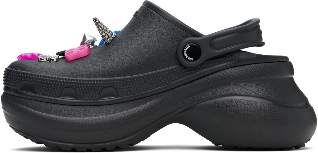 Balenciaga Black Crocs Edition Jibbitz Mules 3