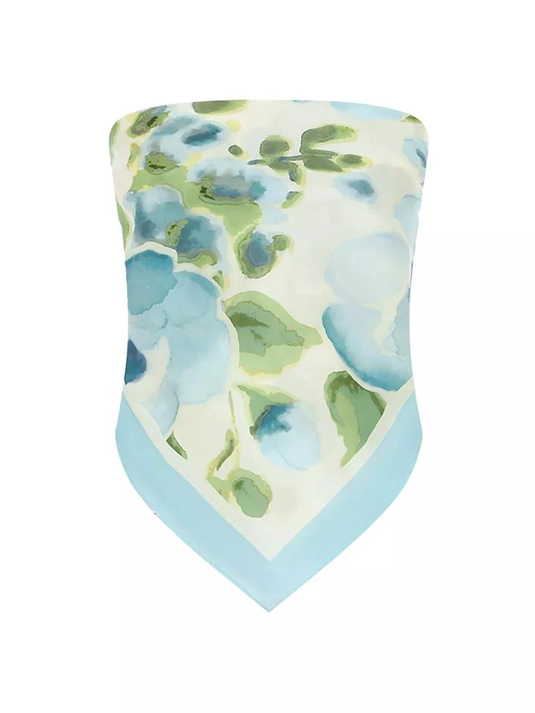 Peony Floral Signature Scarf 1