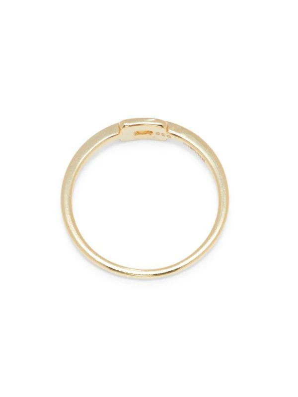 Shashi 14K Goldplated Sterling Silver Ring 2