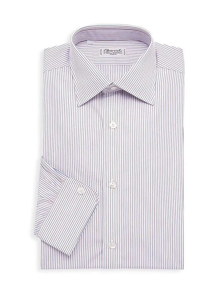 Charvet Striped Cotton Dress Shirt 1