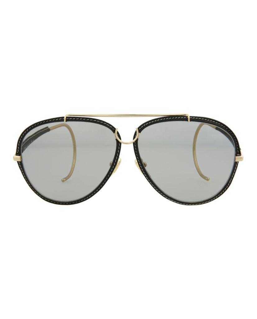 Chloé Aviator-Style Metal Sunglasses