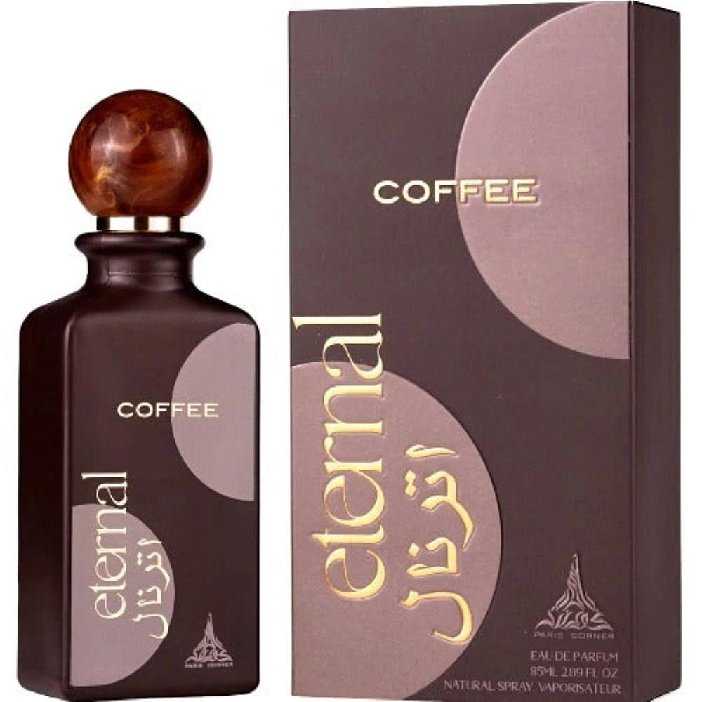 Paris Corner 2PCS Combo  Eternal Coffee Eau De Parfum  Women's Perfume 2.8 Oz 1