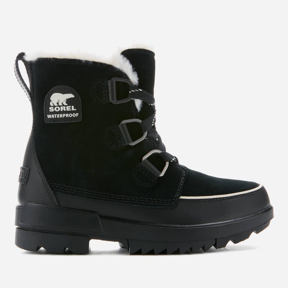 SOREL SOREL WOMEN'S TORINO WATERPROOF SUEDE HIKING STYLE BOOTS - BLACK