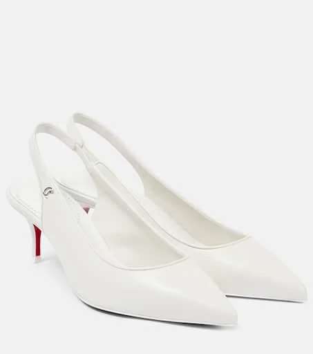 Christian Louboutin Sporty Kate Sling 55 leather slingback pumps 1