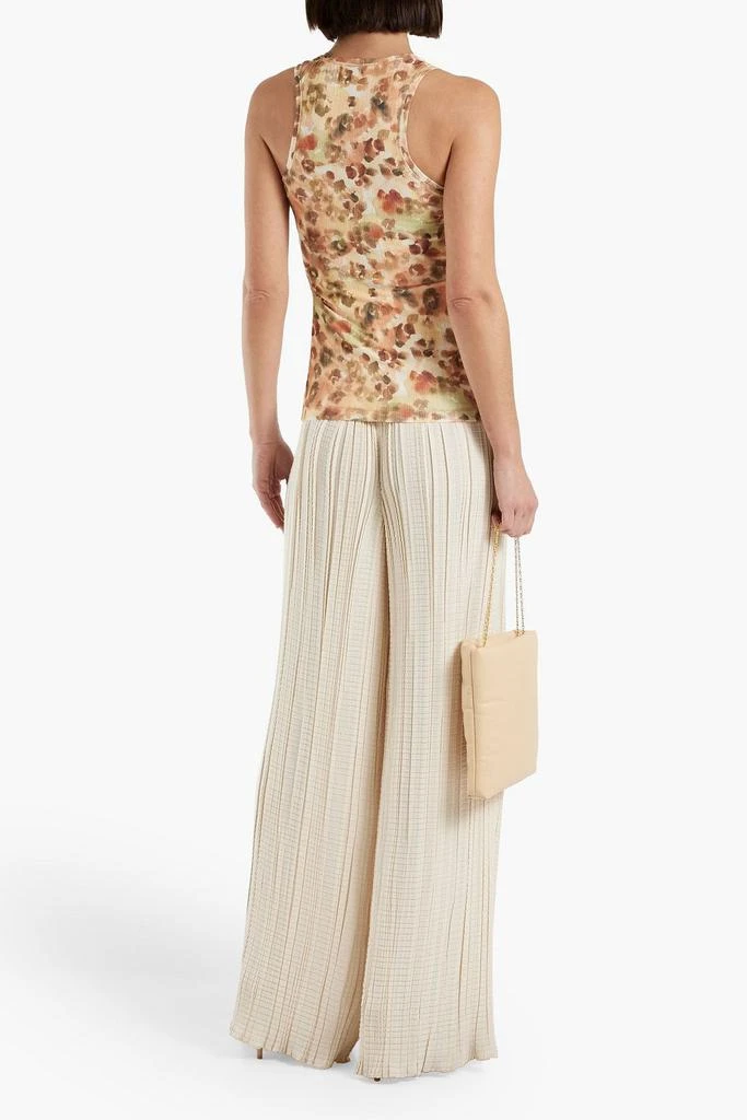 Nanushka Lio cutout printed ribbed jersey tank 3