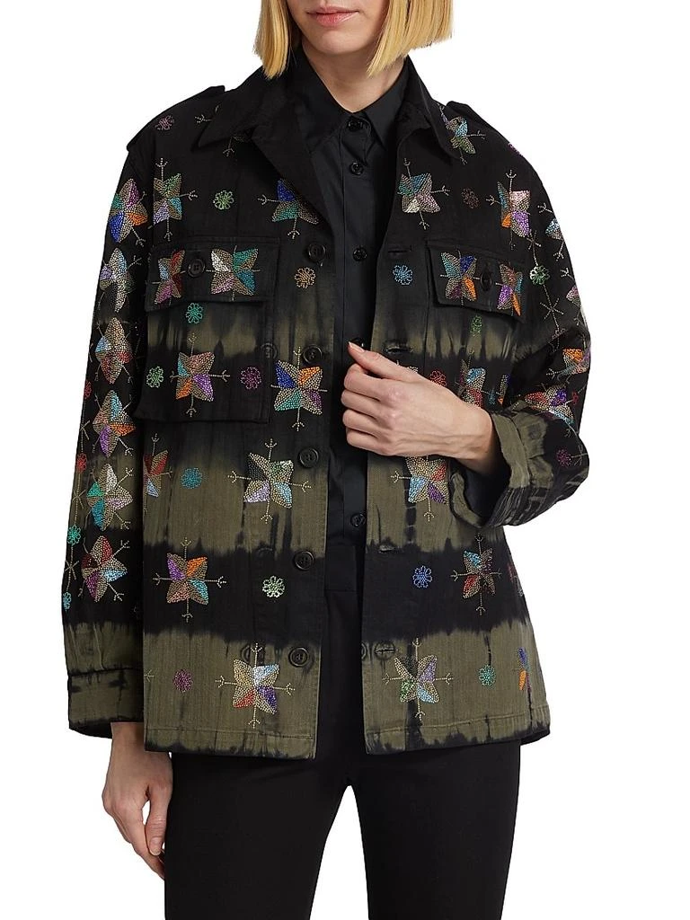 Libertine Atlas Mountains Tie-Dye Cotton Jacket 3