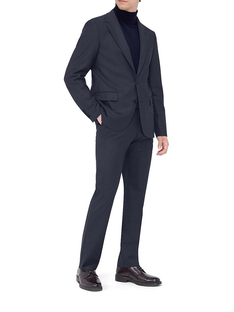 BUGATCHI Stretch-Wool Single-Breasted Blazer 2
