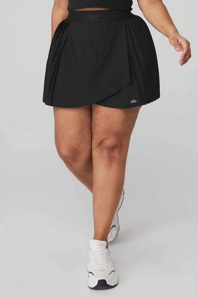 Alo Yoga Aces Tennis Skirt - Black 6