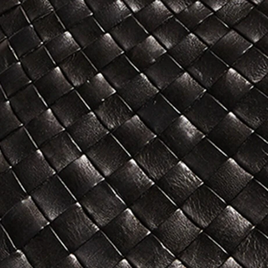 DRAGON DIFFUSION Small Leather Woven Santa Croce Tote Bag 7