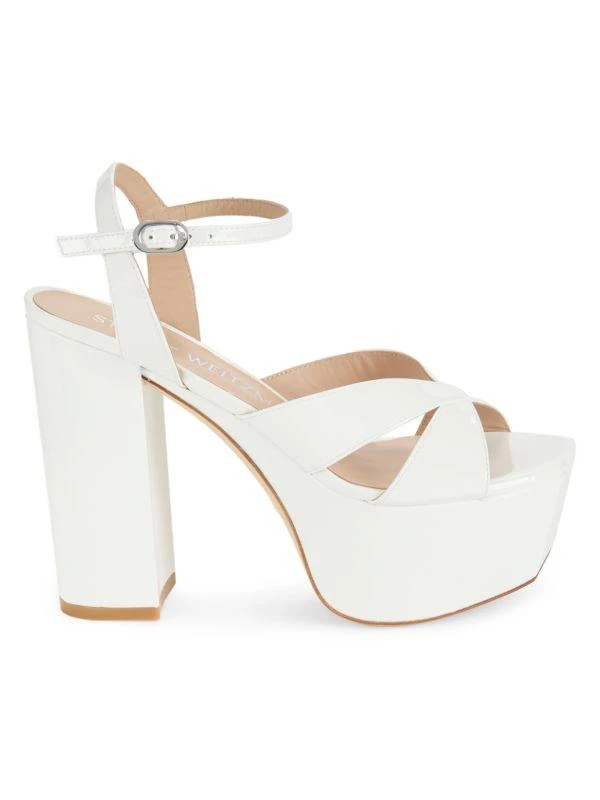 Stuart Weitzman Miami Block Heel Sandals 1