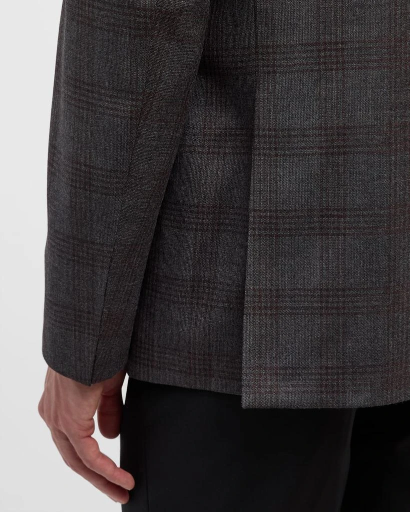 Giorgio Armani Men's Wool-Cashmere Plaid Sport Coat 8