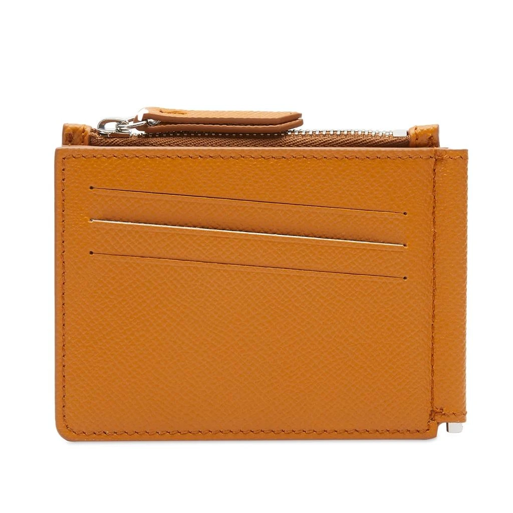 MAISON MARGIELA Maison Margiela Grain Leather Money Clip Wallet 1