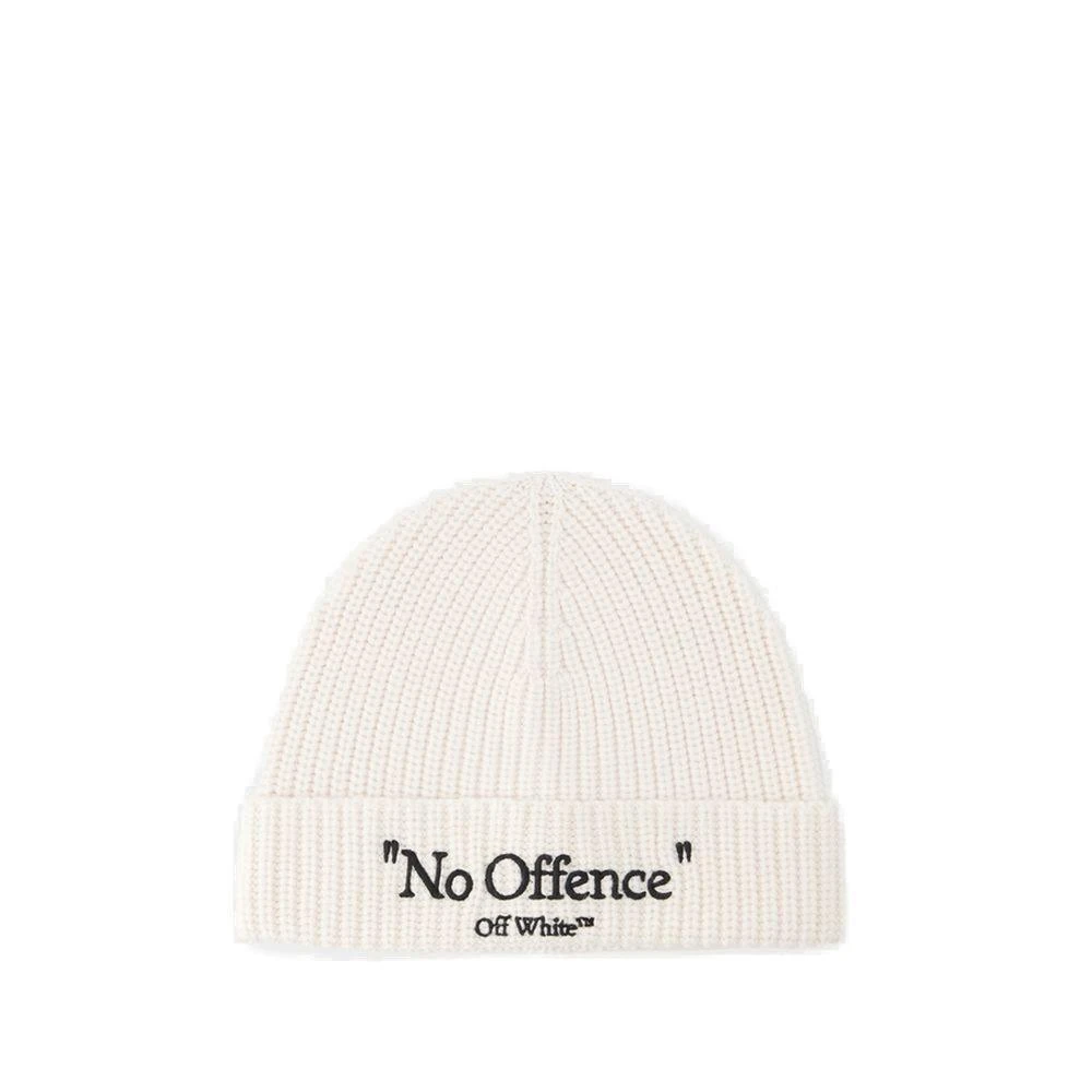 Off-White Off-White Logo Embroidered Beanie 1