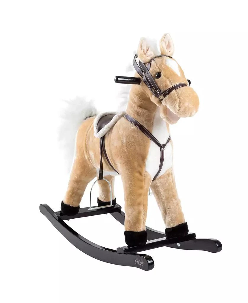 Trademark Global Happy Trails Rocking Horse Plush Animal 5