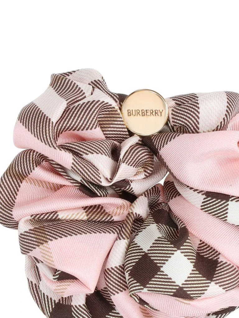 Burberry "Check" Scrunchie – Pink 3
