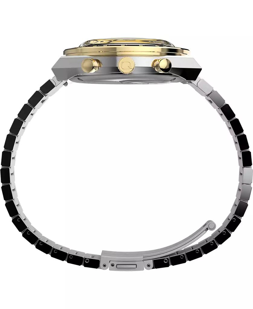Timex Men's Analog Two-Tone Stainless Steel Watch, 40mm
