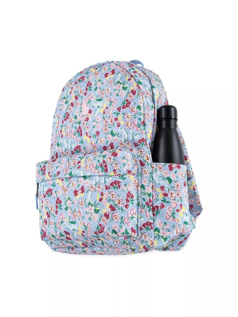 Ralph Lauren Kid's Polo Floral Backpack 5