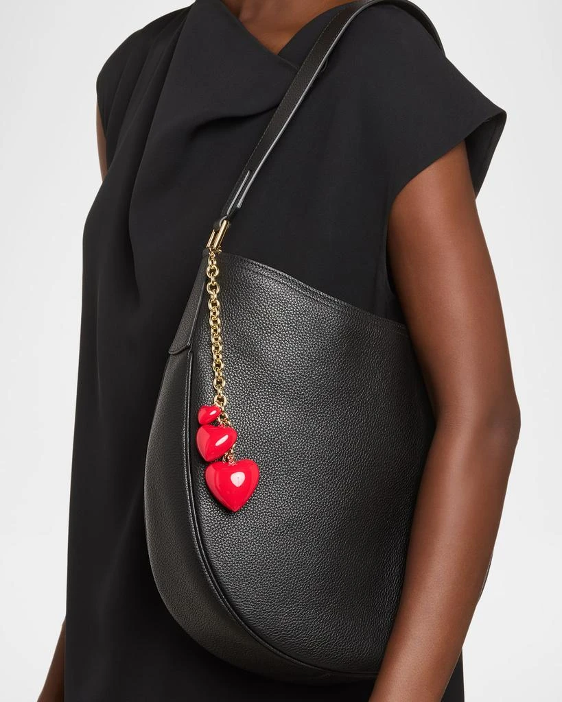 Roxanne Assoulin The Happy Heart Bag Charm, Cherry Red 2