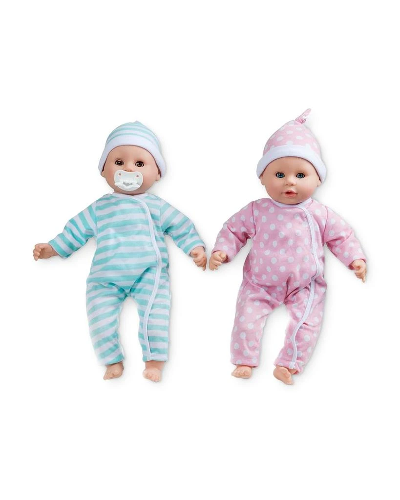 Melissa & Doug Mine to Love Twins Luke & Lucy Dolls - Ages 18 Months+ 1