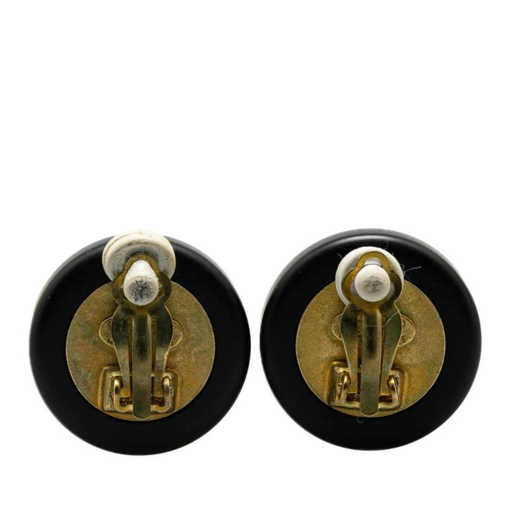 Chanel Plastic Clip Earrings (Pre-Owned) 2