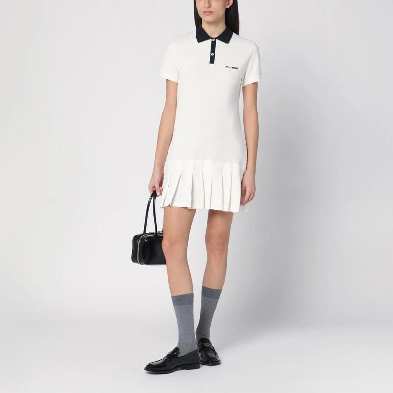 Miu Miu Black/white cotton dress 2
