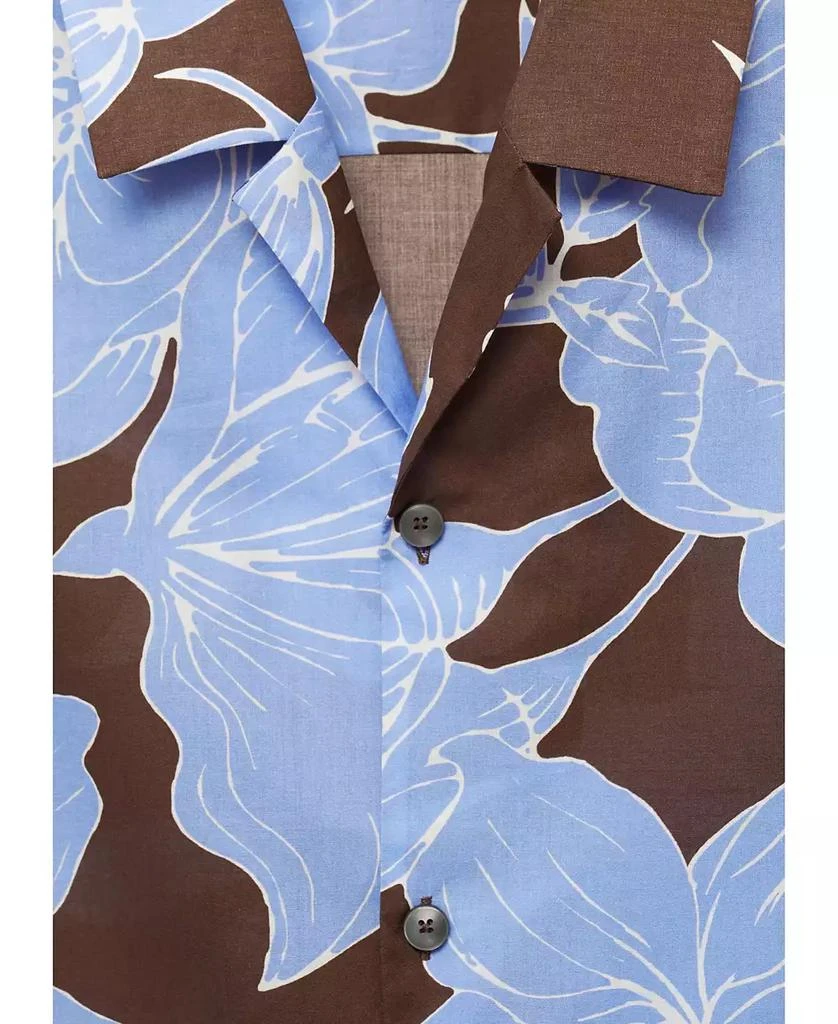 Mango Men's Printed Cotton Shirt 2