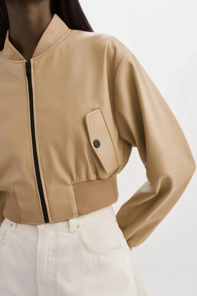 LaMarque Evelin Bomber Jacket In Wheat 3