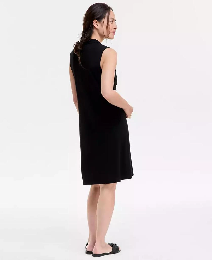 JM Collection Women's V-Neck A-Line Dress, Exclusively at Macy's 2