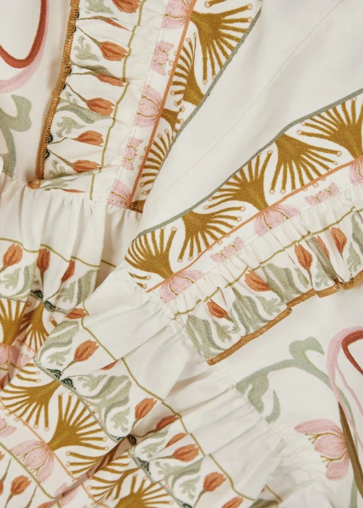 LUG VON SIGA Daphne printed cotton top  5