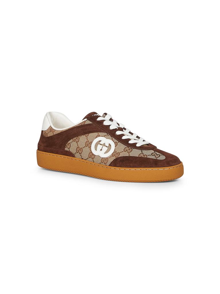 Gucci GUCCI | Brown suede G75 sneakers | Man | 5