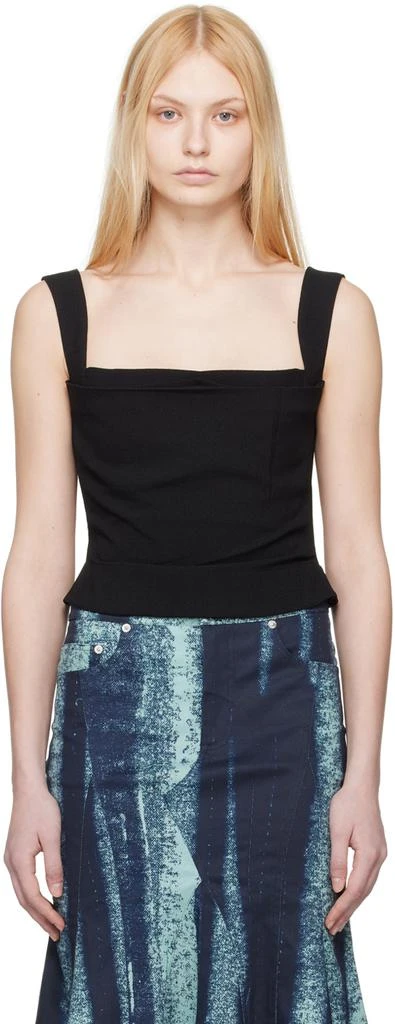 Miaou Black Imogene Tank Top 1