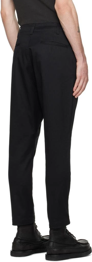 SOPHNET. Black Slim-Fit Trousers 3