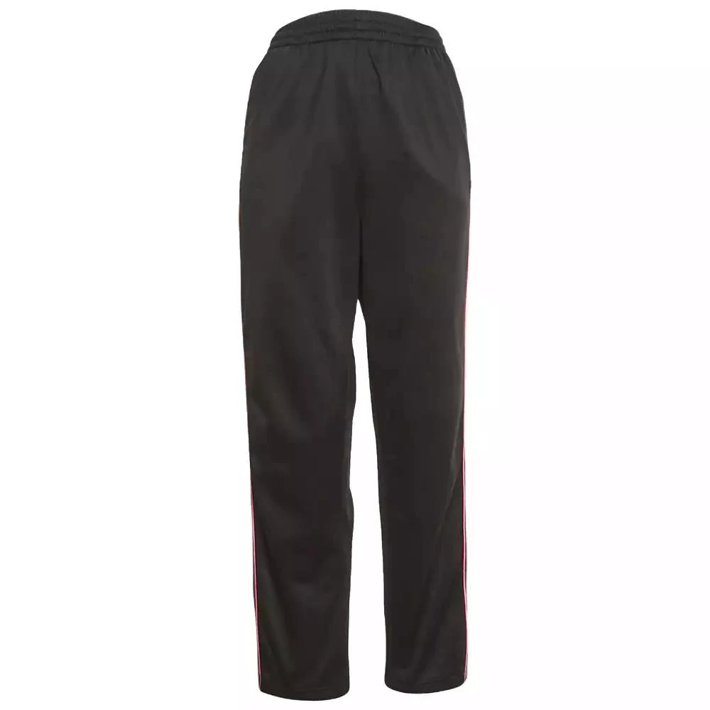 Pre-Owned Balenciaga Women's Black Synthetic Logo Stripe Detail Track Pants
