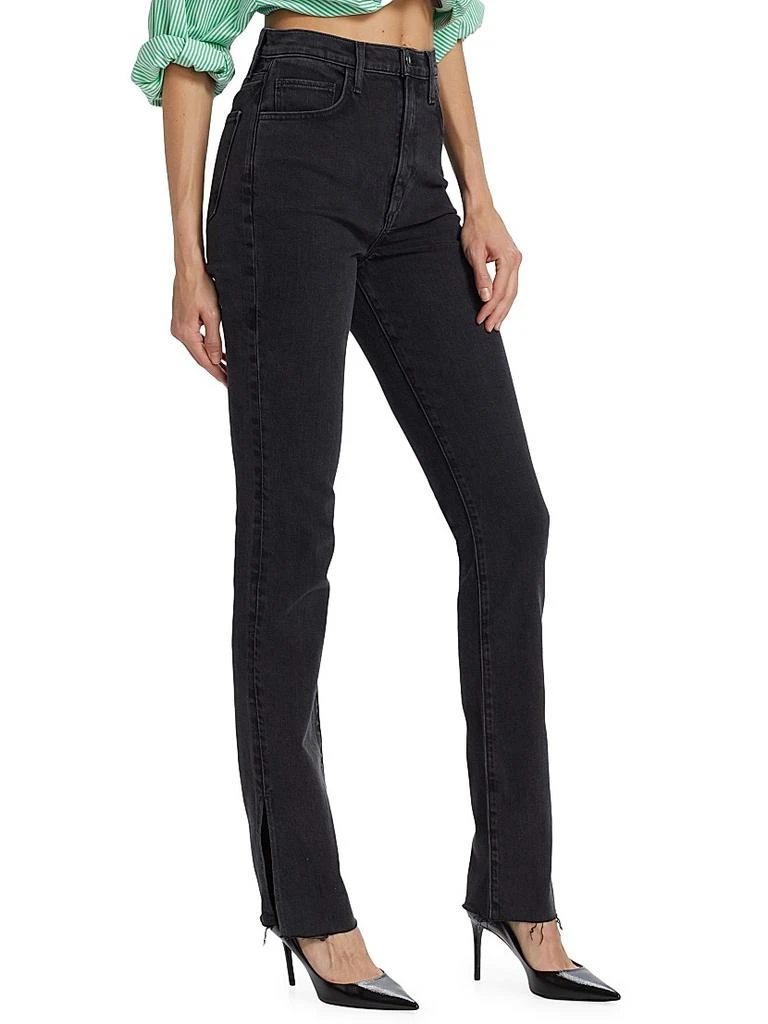 Favorite Daughter Valentina High-Rise Straight-Leg Jeans 4