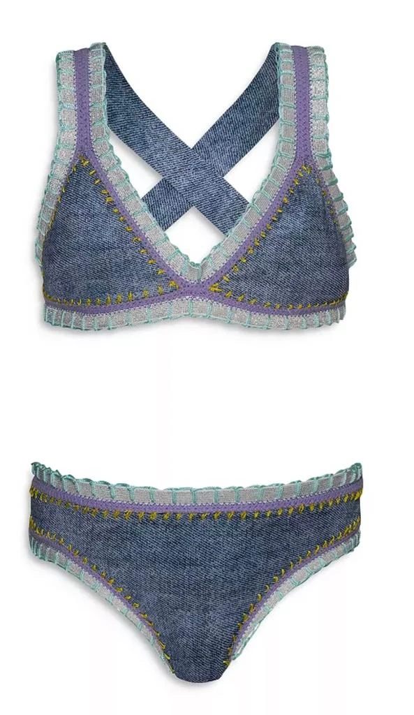 Pily Q Pily Q - Girls Two Piece Bikini Set