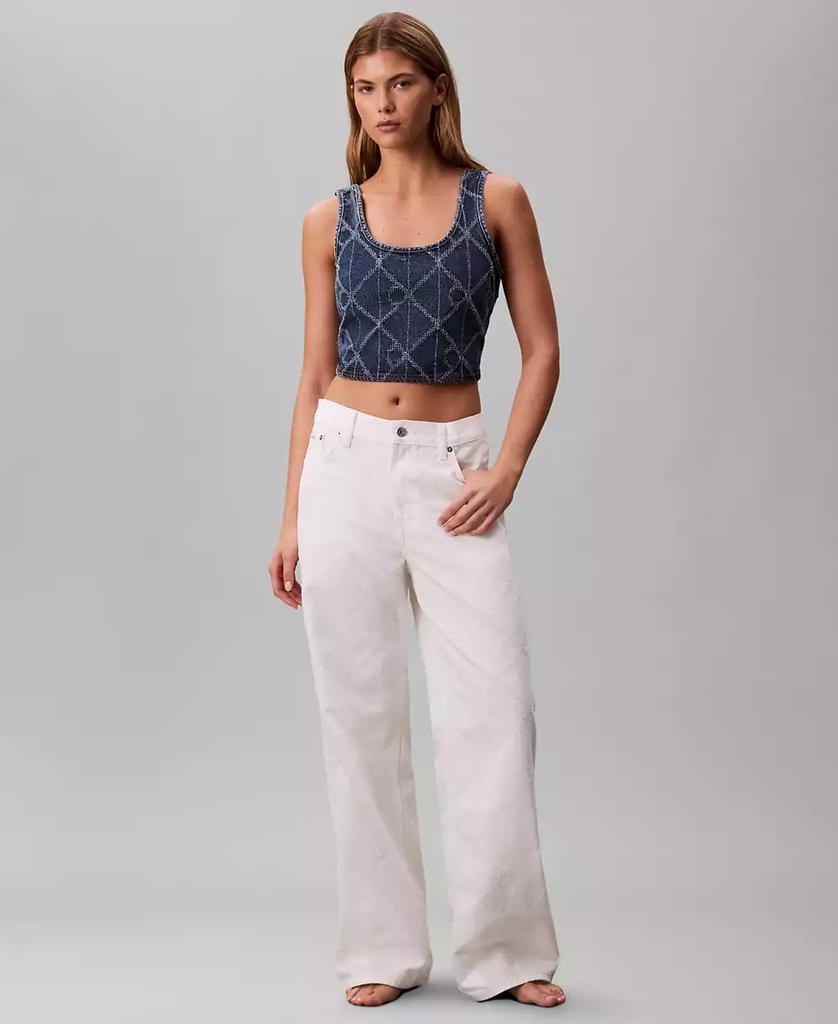 Calvin Klein Women's Low Rise Baggy Jeans