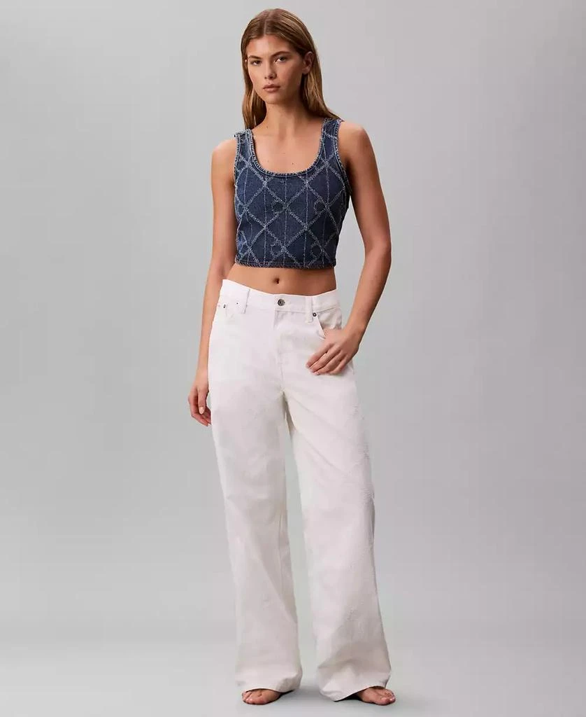 Calvin Klein Women's Low Rise Baggy Jeans 1