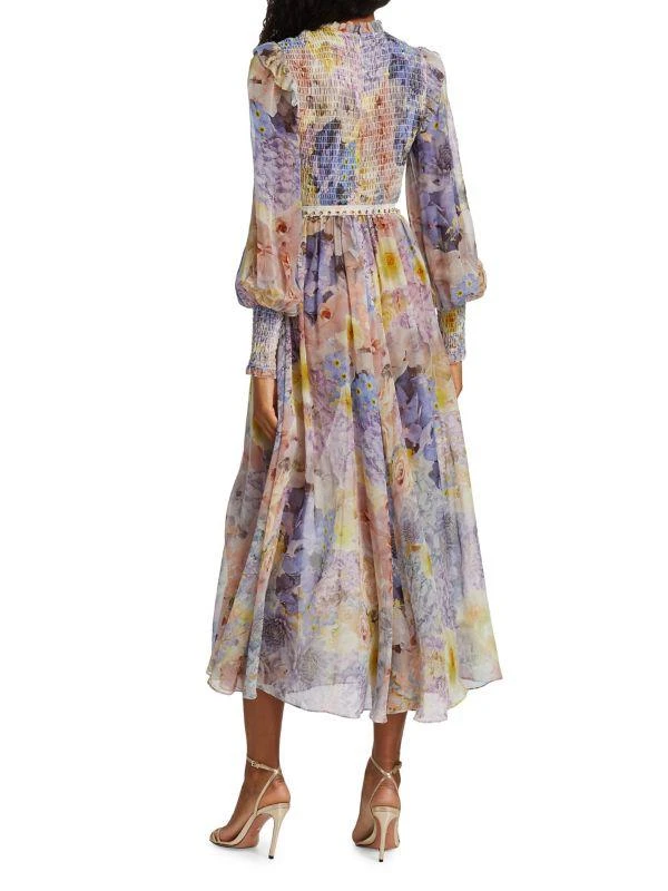 Zimmermann Rhythmic Smocked Midi Dress 2