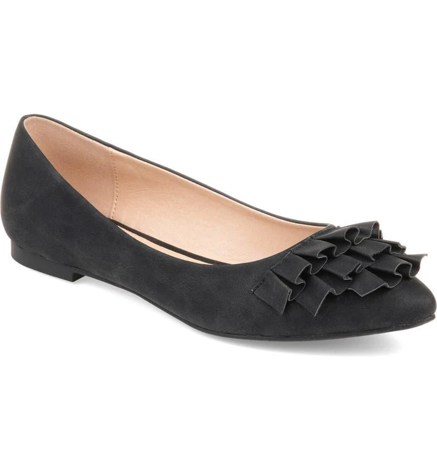 Journee Collection Judy Flat - Wide Width 1