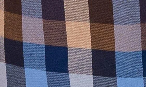 Maceoo Check Embroidered Cotton Flannel Shirt 5